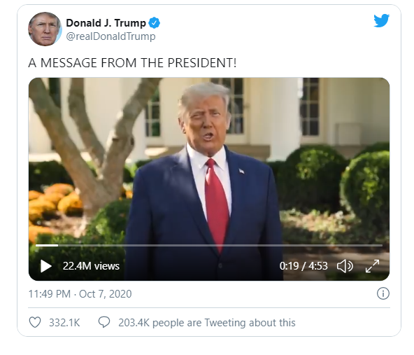 Donald trump regeneron